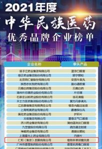 尊龙z6中国陆续6年入选中华民族医药优良品牌企业榜单